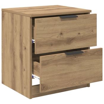 Nachttisch 2 stk. Artisan-Eiche 45 x 39 x 50 cm Holzwerkstoff