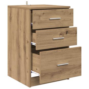 Nachttisch Artisan-Eiche 40 x 40 x 63 cm Holzwerkstoff