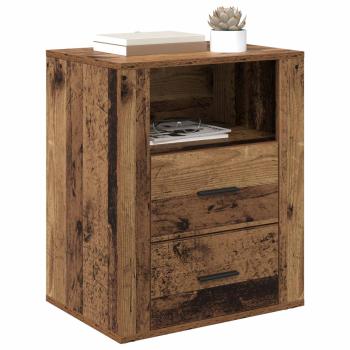 Nachttisch Altholz 35 x 50 x 60 cm Holzwerkstoff