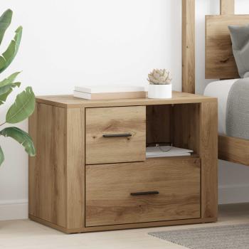 ARDEBO.de - Nachttisch Artisan-Eiche 35 x 60 x 50 cm Holzwerkstoff