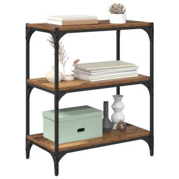 Bücherregal Altholz 60 x 33 x 70,5 cm Holzwerkstoff