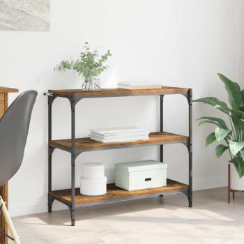 ARDEBO.de - Bücherregal Altholz 80 x 33 x 70,5 cm Holzwerkstoff