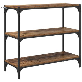 Bücherregal Altholz 80 x 33 x 70,5 cm Holzwerkstoff