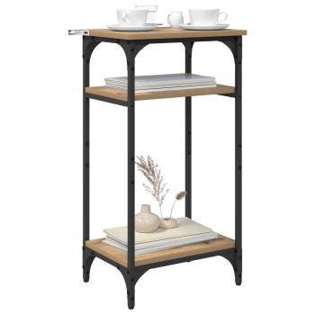 Beistelltisch Artisan-Eiche 40 x 30 x 75 cm Holzwerkstoff