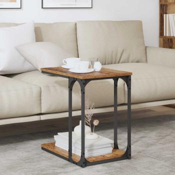Beistelltisch Altholz 50 x 35 x 52 cm Holzwerkstoff