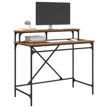 Schreibtisch Altholz 100 x 50 x 90 cm Holzwerkstoff