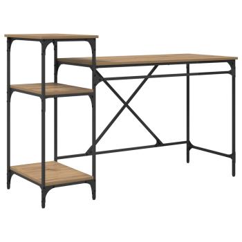 Schreibtisch Artisan-Eiche Holzwerkstoff 135 x 50 x 90 cm