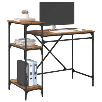 Schreibtisch Altholz Holzwerkstoff 105 x 50 x 90 cm