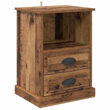 Nachttisch Altholz 36 x 43 x 60 cm Holzwerkstoff