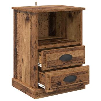 Nachttisch Altholz 36 x 43 x 60 cm Holzwerkstoff