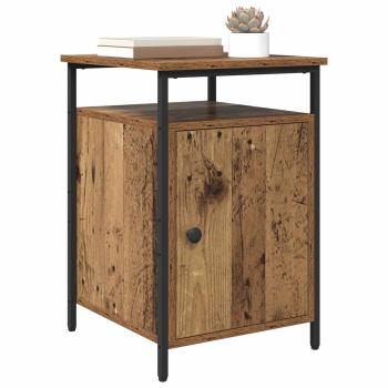 Nachttisch Altholz 40 x 42 x 60cm Holzwerkstoff