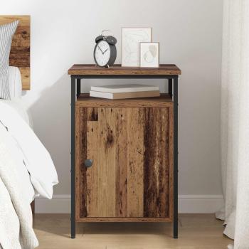Nachttisch Altholz 40 x 42 x 60cm Holzwerkstoff