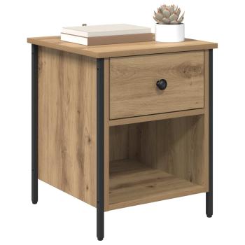 Nachttisch 2 stk. Artisan-Eiche 40 x 42 x 50 cm Holzwerkstoff