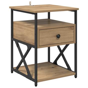 Nachttisch Artisan-Eiche 40 x 42 x 55 cm Holzwerkstoff