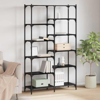 ARDEBO.de - Regal 9 Ebenen 100 x 32 x 170 cm Holzwerkstoff