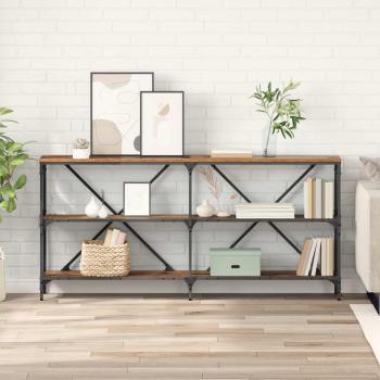 ARDEBO.de - Konsolentisch Altholz 160 x 30 x 75 cm Holzwerkstoff