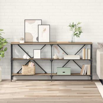 ARDEBO.de - Konsolentisch Artisan-Eiche 160 x 30 x 75 cm Holzwerkstoff