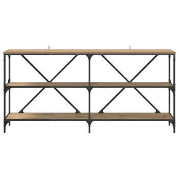 Konsolentisch Artisan-Eiche 160 x 30 x 75 cm Holzwerkstoff