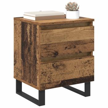 Nachttisch Altholz 40 x 35 x 50 cm Holzwerkstoff