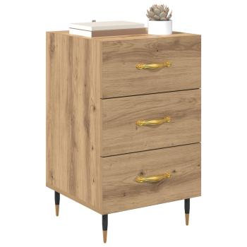 Nachttisch Artisan-Eiche 40 x 40 x 66 cm Holzwerkstoff