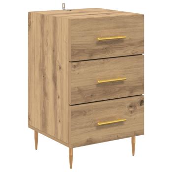 Nachttisch Artisan-Eiche 40 x 40 x 66 cm Holzwerkstoff