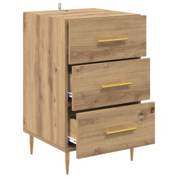 Nachttisch Artisan-Eiche 40 x 40 x 66 cm Holzwerkstoff