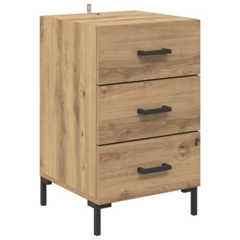 Nachttisch Artisan-Eiche 40 x 40 x 66 cm Holzwerkstoff