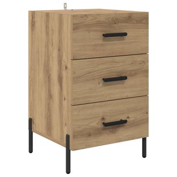 Nachttisch Artisan-Eiche 40 x 40 x 66 cm Holzwerkstoff