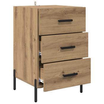 Nachttisch Artisan-Eiche 40 x 40 x 66 cm Holzwerkstoff