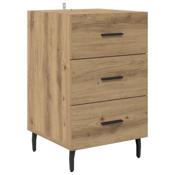 Nachttisch Artisan-Eiche 40 x 40 x 66 cm Holzwerkstoff