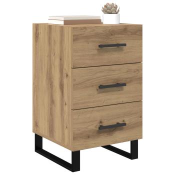 Nachttisch Artisan-Eiche 40 x 40 x 66 cm Holzwerkstoff