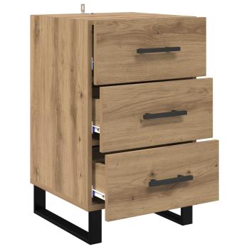 Nachttisch Artisan-Eiche 40 x 40 x 66 cm Holzwerkstoff