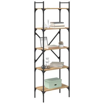 Bücherregal 5 Ebenen 56 x 32 x 174 cm Holzwerkstoff