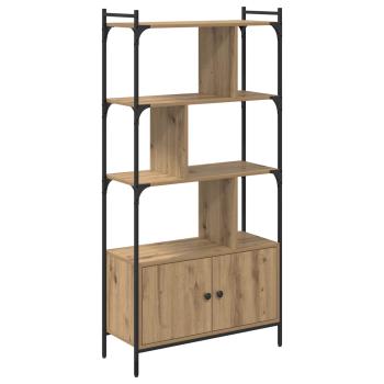Bücherregal 6 Ebenen 76,5 x 30 x 154,5 cm Holzwerkstoff