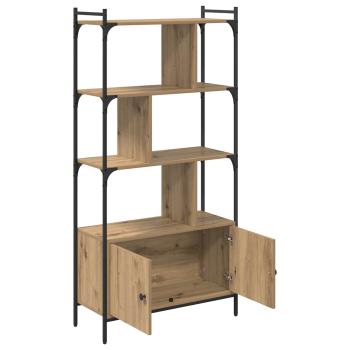 Bücherregal 6 Ebenen 76,5 x 30 x 154,5 cm Holzwerkstoff