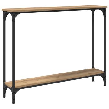 Konsolentisch Artisan-Eiche 100 x 22,5 x 75 cm Holzwerkstoff