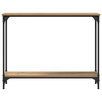 Konsolentisch Artisan-Eiche 100 x 22,5 x 75 cm Holzwerkstoff