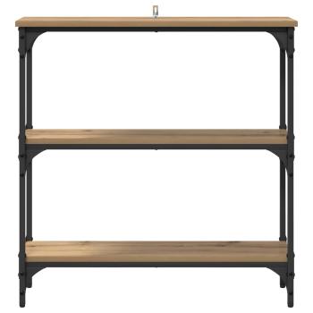 Konsolentisch Artisan-Eiche 75 x 22,5 x 75 cm Holzwerkstoff
