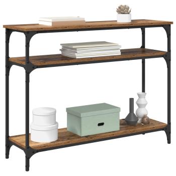 Konsolentisch Altholz 100 x 29 x 75 cm Holzwerkstoff