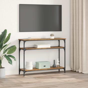 Konsolentisch Altholz 100 x 29 x 75 cm Holzwerkstoff