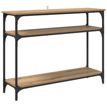 Konsolentisch Artisan-Eiche 100 x 29 x 75 cm Holzwerkstoff