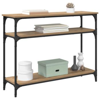 Konsolentisch Artisan-Eiche 100 x 29 x 75 cm Holzwerkstoff
