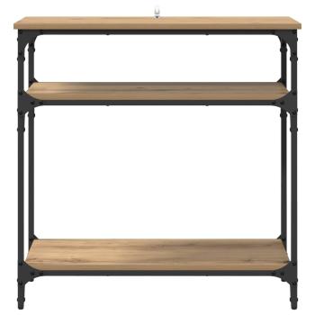 Konsolentisch Artisan-Eiche 75 x 29 x 75 cm Holzwerkstoff