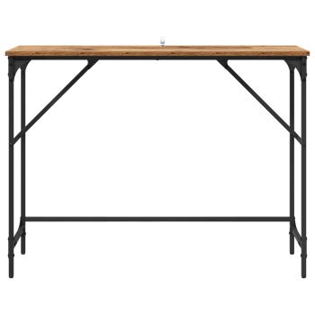Konsolentisch Altholz 100 x 32 x 75 cm Holzwerkstoff