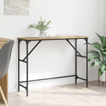 ARDEBO.de - Konsolentisch Artisan-Eiche 100 x 32 x 75 cm Holzwerkstoff