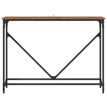 Konsolentisch Altholz 102 x 23 x 75 cm Holzwerkstoff