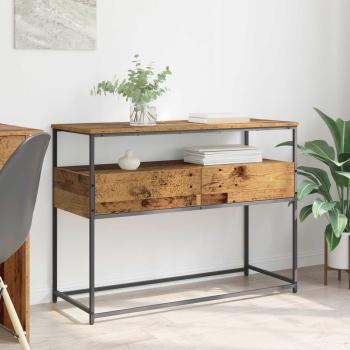 ARDEBO.de - Konsolentisch Altholz 100 x 40 x 75 cm Holzwerkstoff