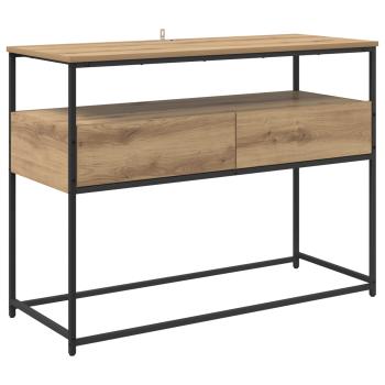 Konsolentisch Artisan-Eiche 100 x 40 x 75 cm Holzwerkstoff