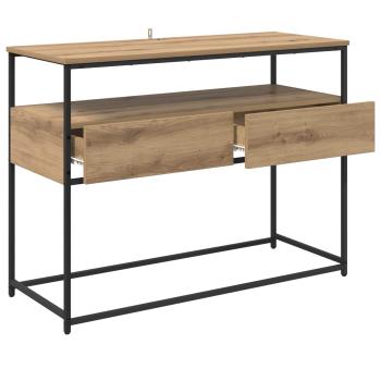 Konsolentisch Artisan-Eiche 100 x 40 x 75 cm Holzwerkstoff