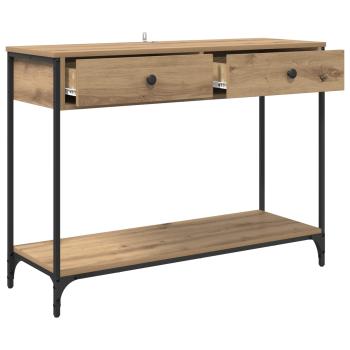 Konsolentisch Artisan-Eiche 100 x 34,5 x 75 cm Holzwerkstoff